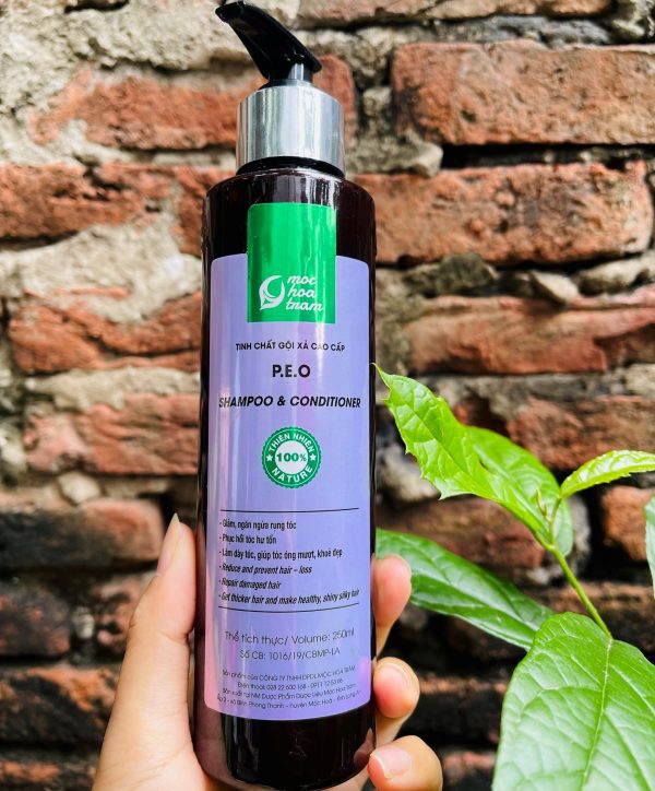 dầu gội xả thiên nhiên cao cấp P.E.O ngăn rụng tóc, nấm đầu